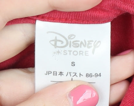Disney Womens Red Minnie Mouse Pyjama Top, Size S