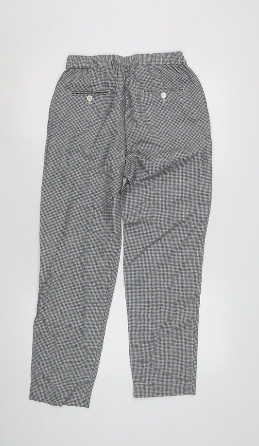 Womens UK Size 8 Jigsaw Relaxed Fit Casual Grey Trousers