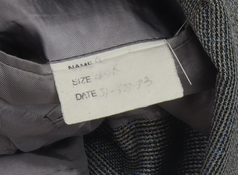 Mens UK Size 40 Magee Regular Grey Suit Jacket