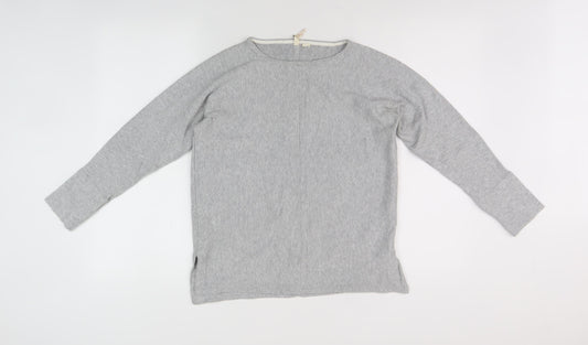 Womens UK Size 10 White Stuff Grey Pullover Jumper