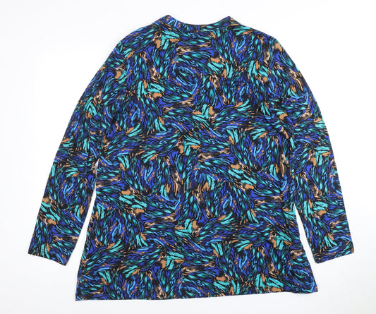 Womens UK Size M Signature Multicoloured Tunic T-Shirt