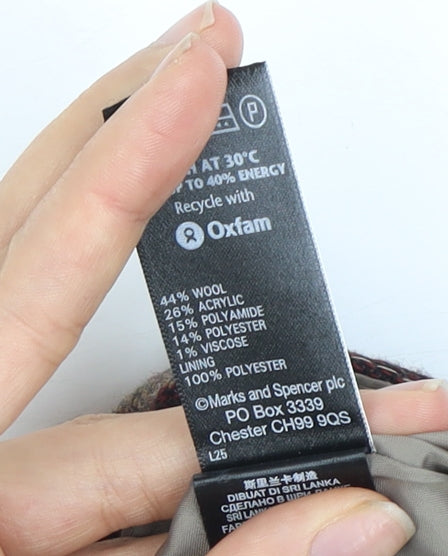 Marks and Spencer Women's Polka Dot Wool Blend Skirt