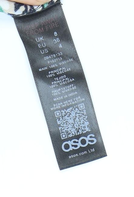 Womens UK Size 8 ASOS One-Piece Multicoloured Playsuit