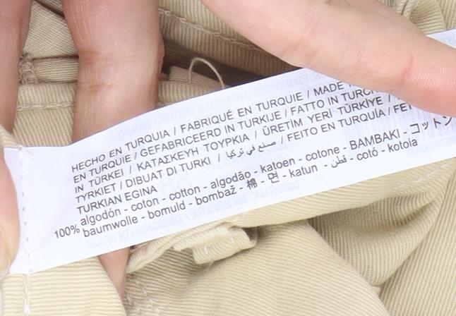 Stradivarius Women's Beige Shorts, UK 10, Cotton, Pockets