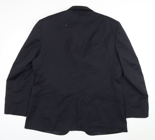 Mens UK Size 46 Burton Regular Blue Suit Jacket