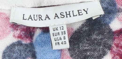 Womens UK Size 12 Laura Ashley Multicoloured Tunic