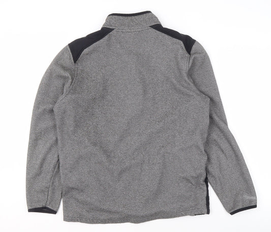 Under Armour Mens Grey 1/4 Zip Sweatshirt M