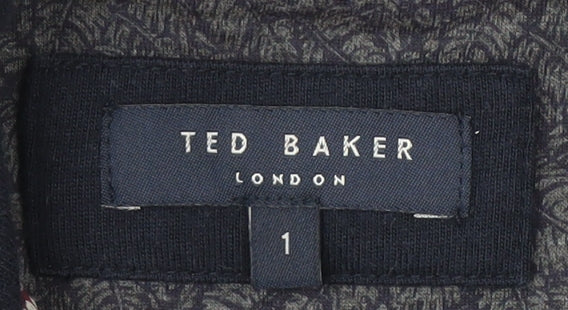 Ted Baker Men's Grey 1/4 Zip Sweatshirt XS