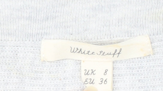 Womens UK Size 8 White Stuff Ivory Pullover Jumper