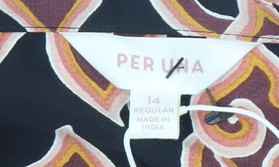 Per Una Women's Multicoloured Dress Size 14