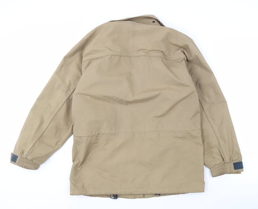 Mens UK Size S Trespass Beige Rain Coat