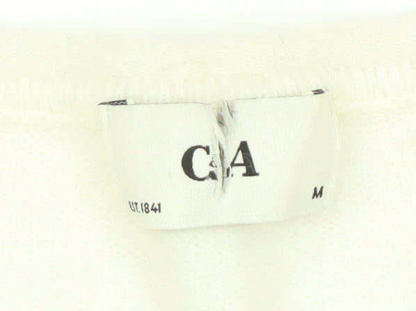 C&A Women's Multicoloured V-Neck Pullover Jumper M