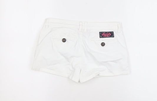 Superdry Women’s White XS Hot Pants
