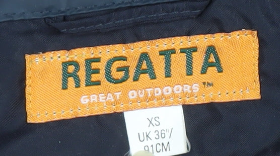 Mens UK Size XS Regatta Blue Rain Coat