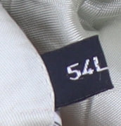 Jaeger Beige Linen Blazer Jacket Men Size 44L