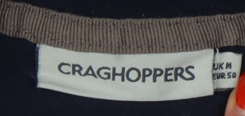 Mens UK Size M Craghoppers Black Pullover Sweatshirt