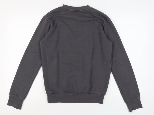 Mens UK Size S McKenzie Grey Pullover Sweatshirt