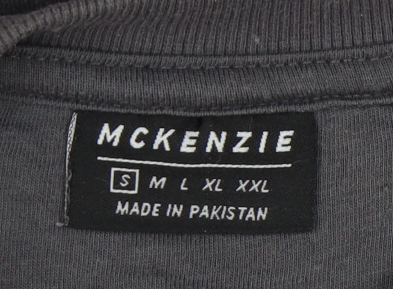 Mens UK Size S McKenzie Grey Pullover Sweatshirt
