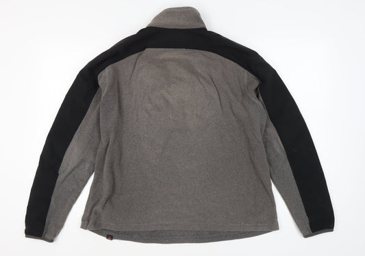 The North Face Men's Grey Pullover Sweatshirt, Size L