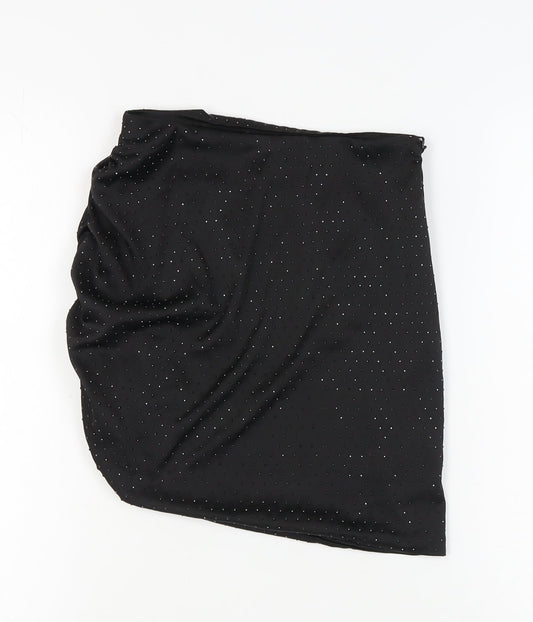 Oh Polly Women's Black Short Skirt Size 8