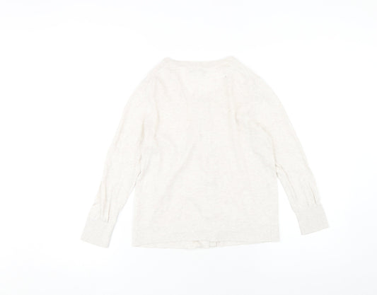 Gap Women's Ivory XS Cardigan Button Knit V-Neck