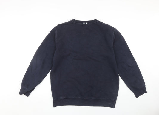 Adidas Men's Blue Pullover Sweatshirt Medium