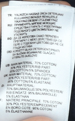 Adidas Men's Blue Pullover Sweatshirt Medium