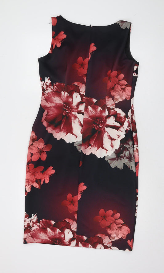 Bonmarché Women's Floral V-Neck Dress, Size 12