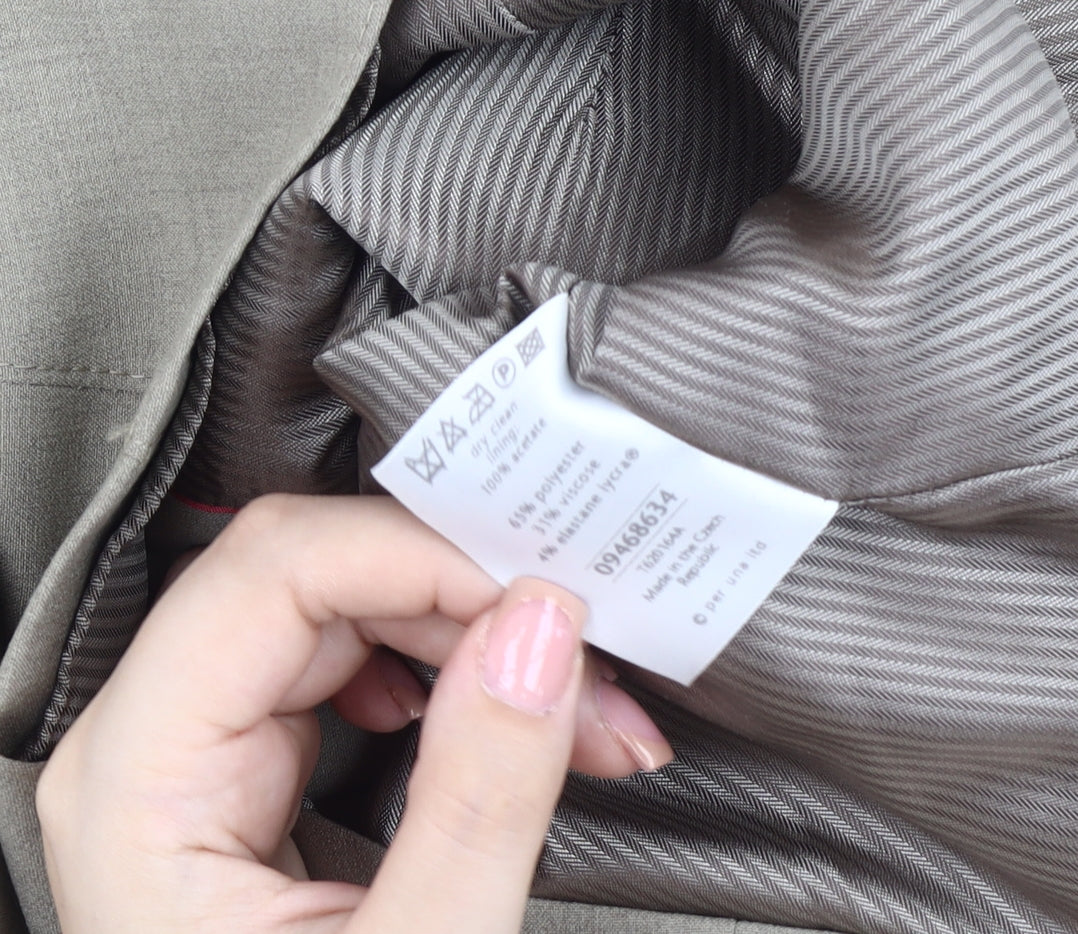 Per Una Women's Beige Blazer, Size 10, Regular Fit