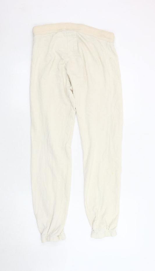 Huntington & Co Beige Unisex Jogger Trousers - Size S
