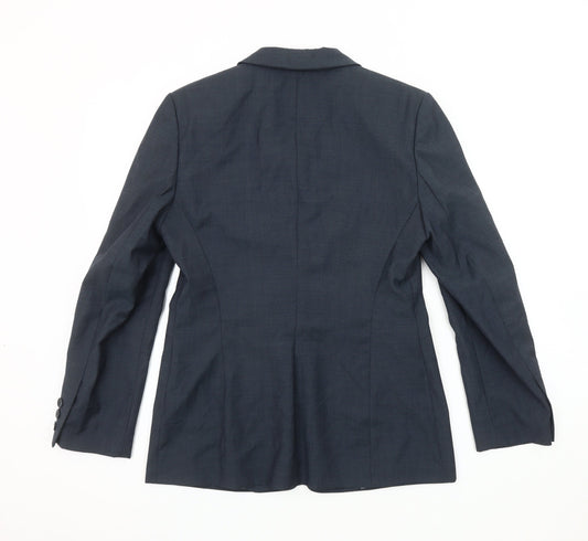 Principles Women’s Blue Single-Breasted Suit Jacket 10