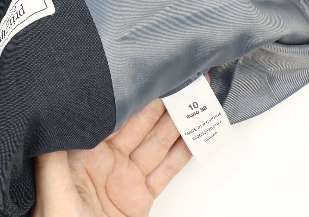 Principles Women’s Blue Single-Breasted Suit Jacket 10