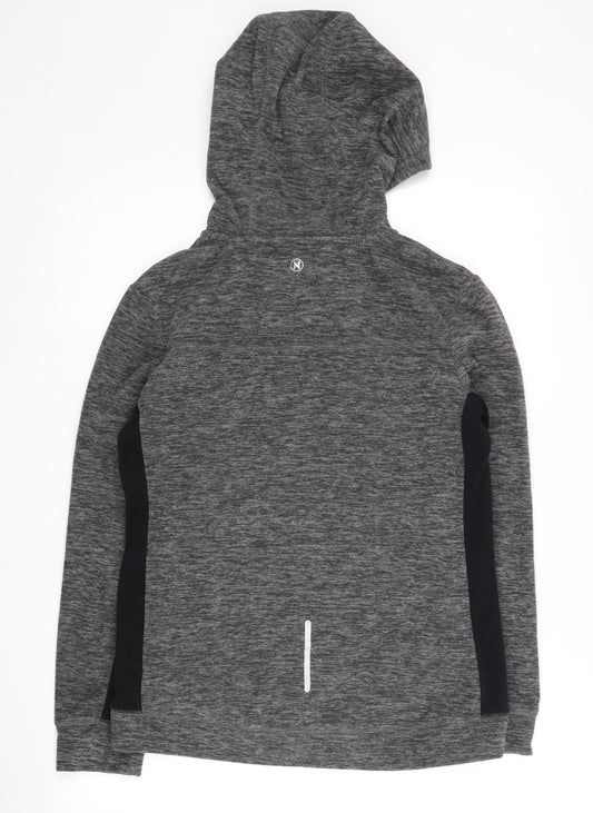 Womens UK Size S NEXT Grey Full Zip Hoodie