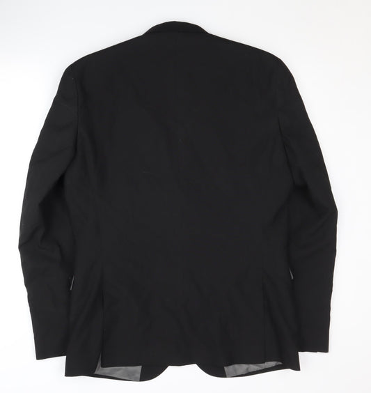 Mens UK Size 42 NEXT Regular Black Suit Jacket