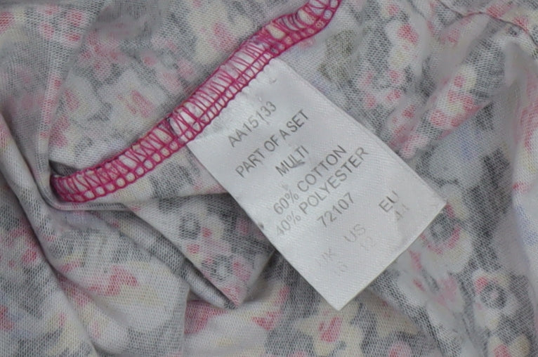 Cotton Traders Women's Multicoloured Floral Blouse