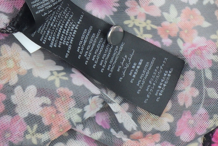 Womens UK Size 14 Lipsy Multicoloured Tunic Blouse