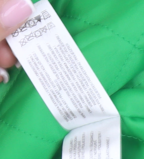 Primark Men's Green Varsity Jacket M - Stylish & Sporty