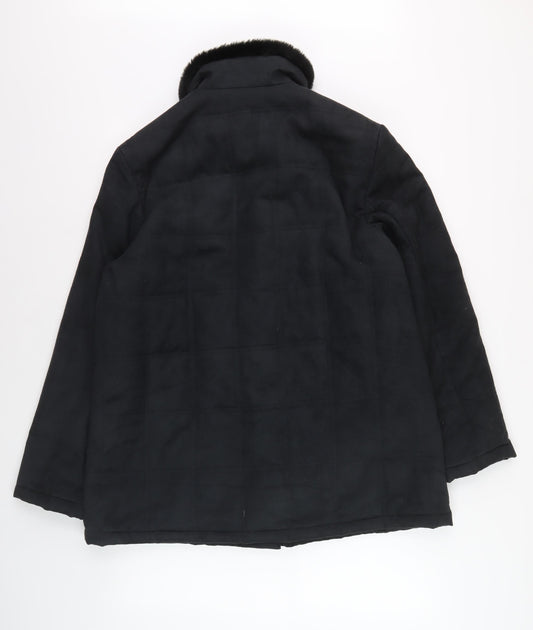 Womens UK Size M Bonmarché Black Basic Jacket