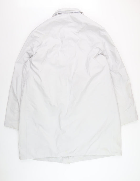 Womens UK Size XL H&M White Basic Jacket