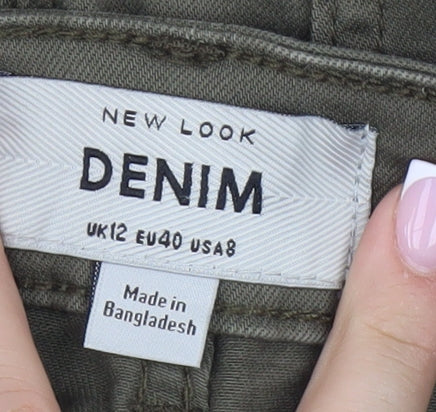 New Look Women's Green Skinny Jeans Size 12