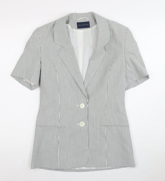 Alexon Women's Pinstripe Suit Jacket Size 8