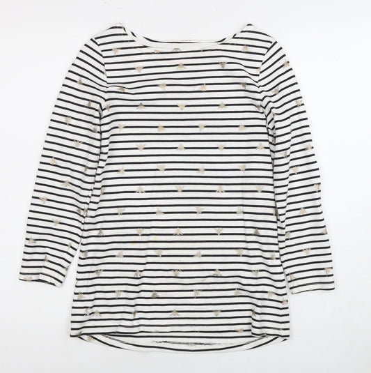 Womens UK Size 8 Joules Multicoloured Tunic T-Shirt