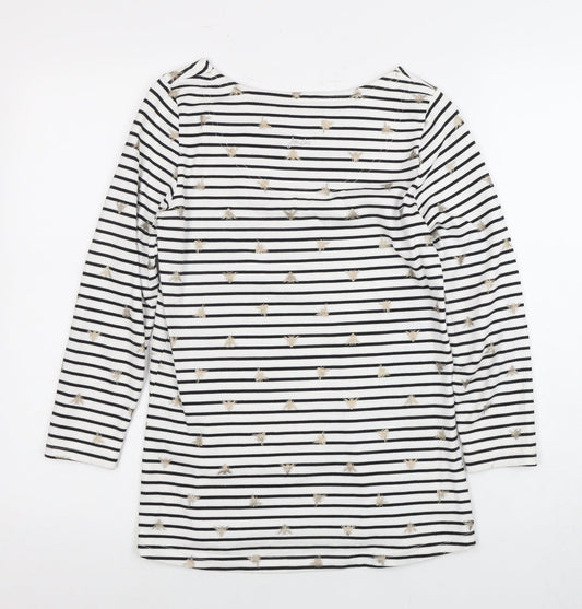 Womens UK Size 8 Joules Multicoloured Tunic T-Shirt