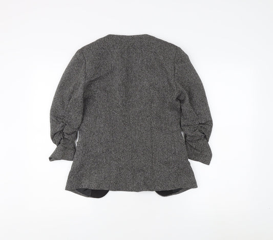 H&M Women's Grey Blazer Size 6 Workwear