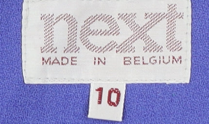 Next Women's Blue Blazer, Size 10, Double-Breasted