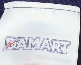 Damart Women's Blue Cable Knit Wool Jumper, Size 14