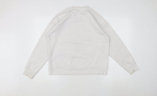 Womens UK Size XS Disney White Pullover Sweatshirt