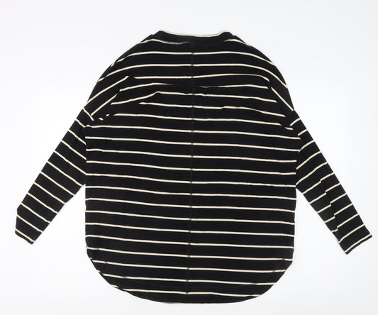 Womens UK Size 8 AND/OR Black Basic T-Shirt