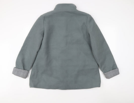 Womens UK Size M Anne De Lancay Grey Basic Jacket