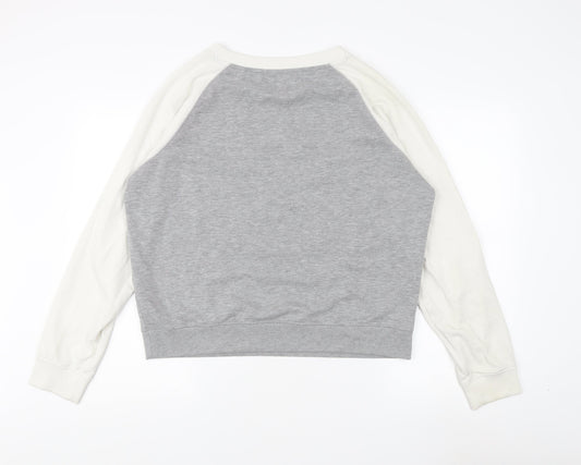 Womens UK Size 14 Jack Wills Grey Pullover Sweatshirt